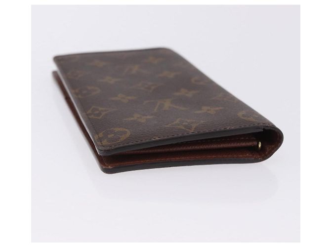 LOUIS VUITTON Monogram Portefeuille Braza Long Wallet M66540 LV Auth 203096 Monogramma - vista 5