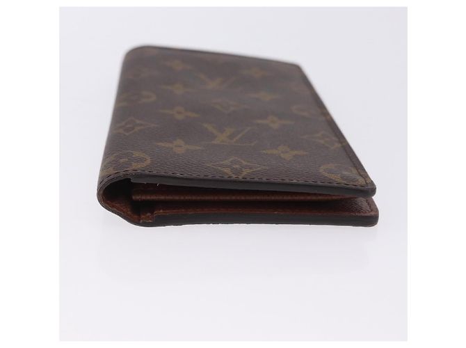 LOUIS VUITTON Monogram Portefeuille Braza Long Wallet M66540 LV Auth 203096 Monogramma - vista 6