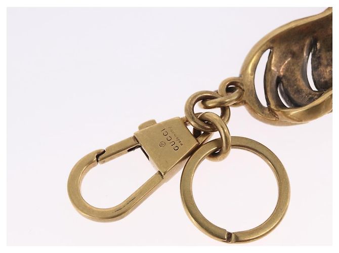 Portachiavi GUCCI metallo Gold Auth 202480A D'oro - vista 11