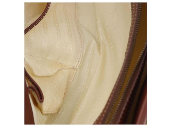 Céline CELINE Handtasche Canvas Beige Gold Tone Auth 201139A - Ansicht 11
