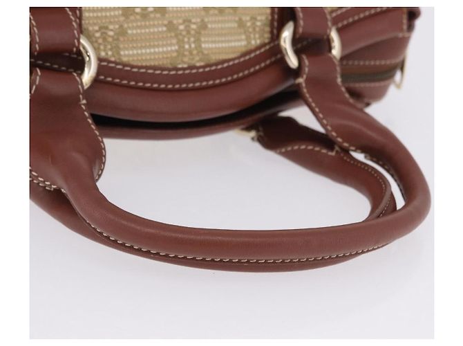 Céline CELINE Handtasche Canvas Beige Gold Tone Auth 201139A - Ansicht 7
