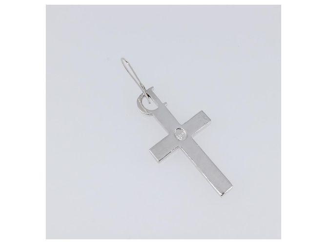 Christian Dior Pierce Metal Silver Auth SW2847 Argento - vista 17