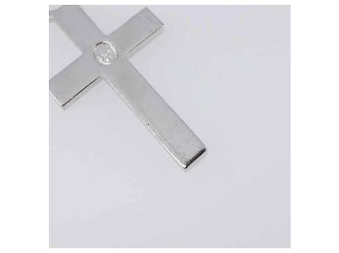 Christian Dior Pierce Metal Silver Auth SW2847 Argento - vista 20