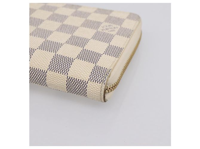 LOUIS VUITTON Damier Azur Zippy Organizer Long Wallet N60012 LV Auth 203024V - vista 14