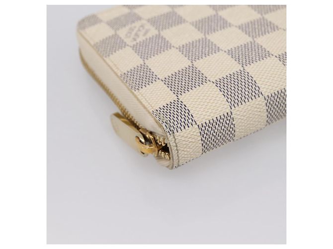 LOUIS VUITTON Damier Azur Zippy Organizer Long Wallet N60012 LV Auth 203024V - vista 15