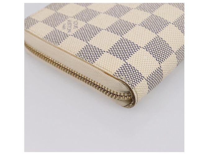 LOUIS VUITTON Damier Azur Zippy Organizer Long Wallet N60012 LV Auth 203024V - vista 17