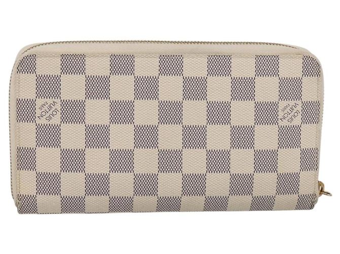 LOUIS VUITTON Damier Azur Zippy Organizer Long Wallet N60012 LV Auth 203024V - vista 2