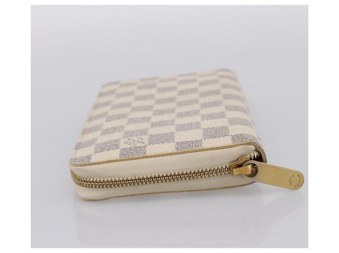 LOUIS VUITTON Damier Azur Zippy Organizer Long Wallet N60012 LV Auth 203024V - vista 3
