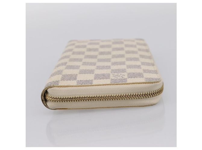 LOUIS VUITTON Damier Azur Zippy Organizer Long Wallet N60012 LV Auth 203024V - vista 4