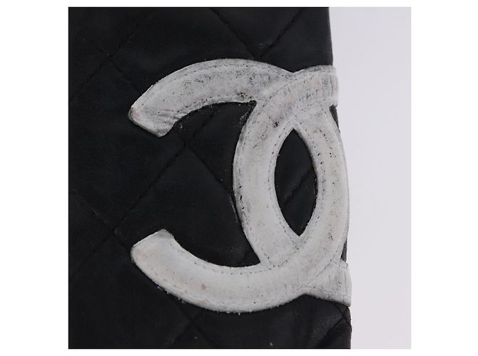 Portafoglio CHANEL in pelle Set da 3 Nero CC Auth bs36923 - vista 3