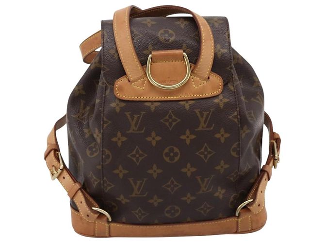 Zaino LOUIS VUITTON Monogram Montsouris MM M51136 LV Auth ka6125A Monogramma - vista 2