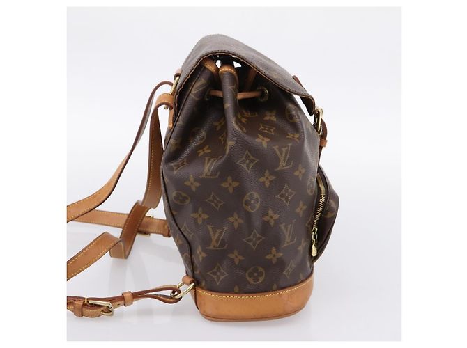 Zaino LOUIS VUITTON Monogram Montsouris MM M51136 LV Auth ka6125A Monogramma - vista 3
