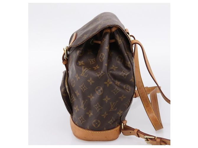 Zaino LOUIS VUITTON Monogram Montsouris MM M51136 LV Auth ka6125A Monogramma - vista 4