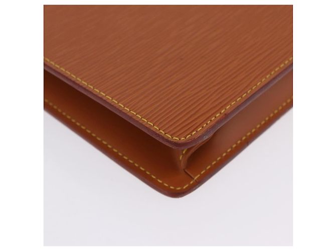 LOUIS VUITTON Epi Porte Documents Bandouliere Zipangu Gold M54468 LV Auth 201296 - vista 16
