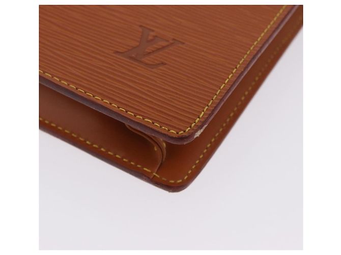LOUIS VUITTON Epi Porte Documents Bandouliere Zipangu Gold M54468 LV Auth 201296 - vista 17