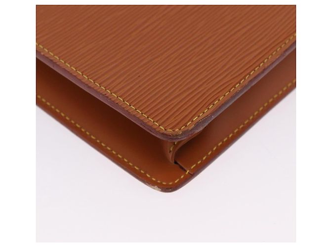 LOUIS VUITTON Epi Porte Documents Bandouliere Zipangu Gold M54468 LV Auth 201296 - vista 18