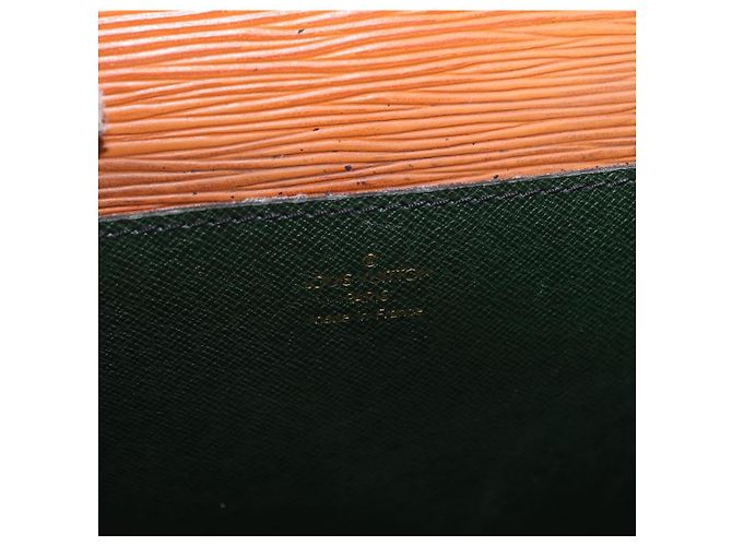LOUIS VUITTON Epi Porte Documents Bandouliere Zipangu Gold M54468 LV Auth 201296 - vista 24