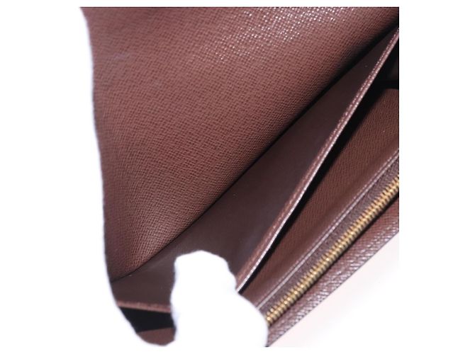 LOUIS VUITTON Damier Ebene Portefeuille Sarah Long Wallet N63209 LV Auth 200571M - vista 19