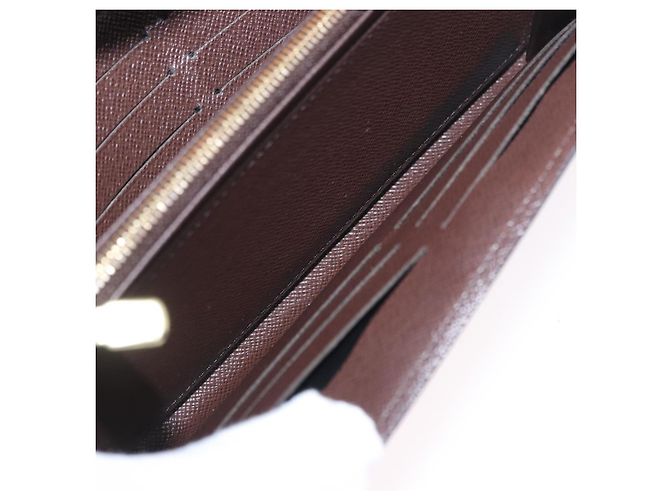 LOUIS VUITTON Damier Ebene Portefeuille Sarah Long Wallet N63209 LV Auth 200571M - vista 21