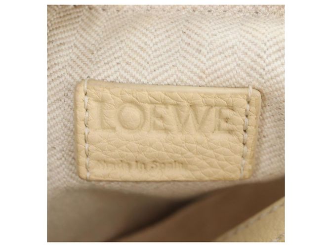 Borsa a mano LOEWE Puzzle Bag in pelle nera argento Auth 200783SM Nero - vista 24