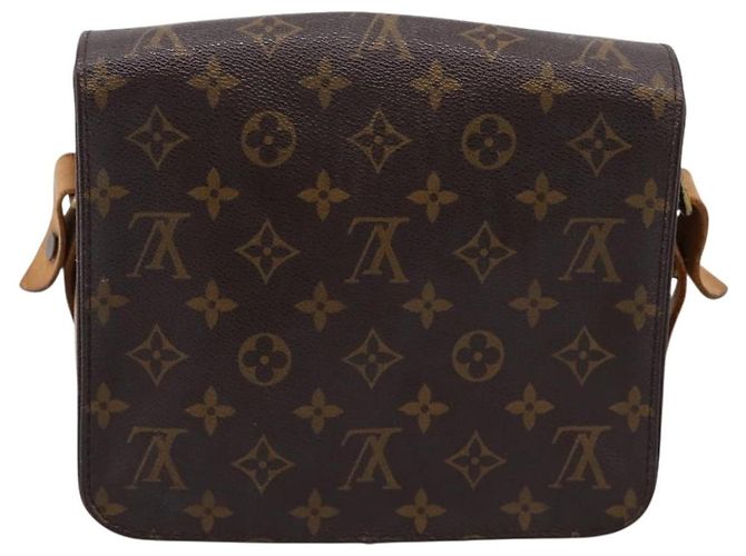 LOUIS VUITTON Monogram Cartouchiere MM Shoulder Bag M51253 LV Auth 203429 Monogramma - vista 2