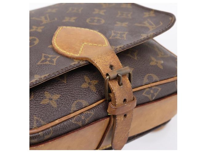 LOUIS VUITTON Monogram Cartouchiere MM Shoulder Bag M51253 LV Auth 203429 Monogramma - vista 8