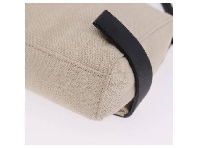 Borsa a tracolla BOTTEGA VENETA Canvas Beige Gold Auth bs36856 D'oro - vista 17