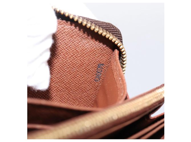 LOUIS VUITTON Monogram Rose Zippy Wallet Long Wallet M93579 LV Auth 200391 Monogramma - vista 12