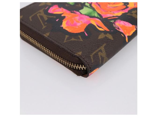 LOUIS VUITTON Monogram Rose Zippy Wallet Long Wallet M93579 LV Auth 200391 Monogramma - vista 16