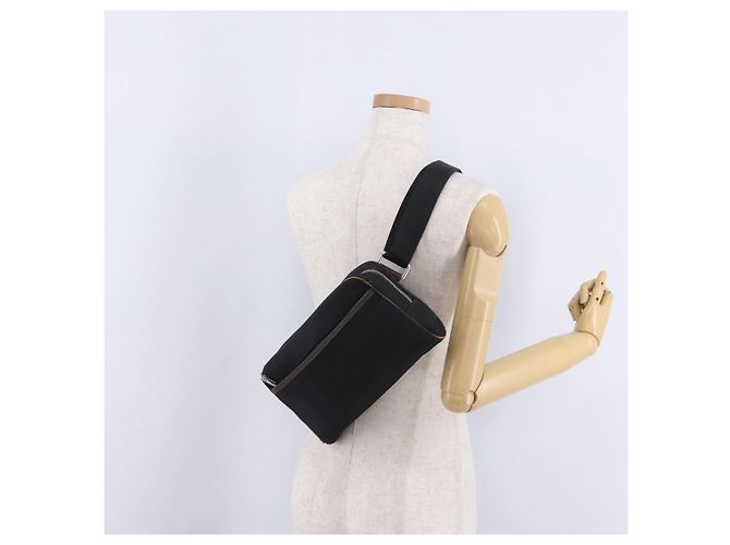 LOUIS VUITTON Damier Geant Acrobat Shoulder Bag Canvas Black M93620 Auth BA15710 Schwarz - Ansicht 28