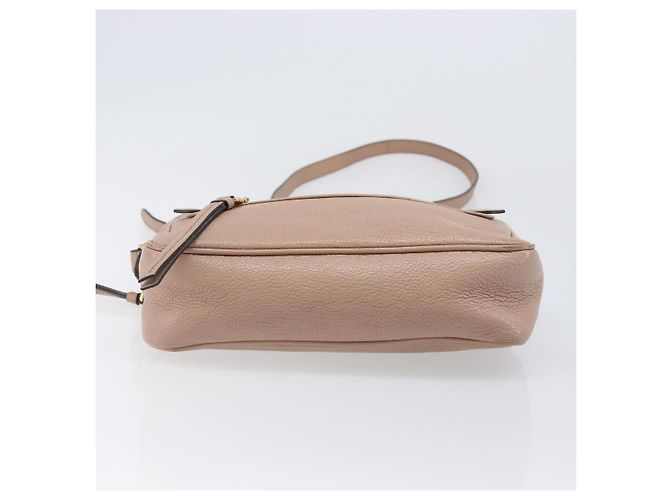 Borsa a tracolla Miu Miu in pelle beige e oro autentica 202924A D'oro - vista 5