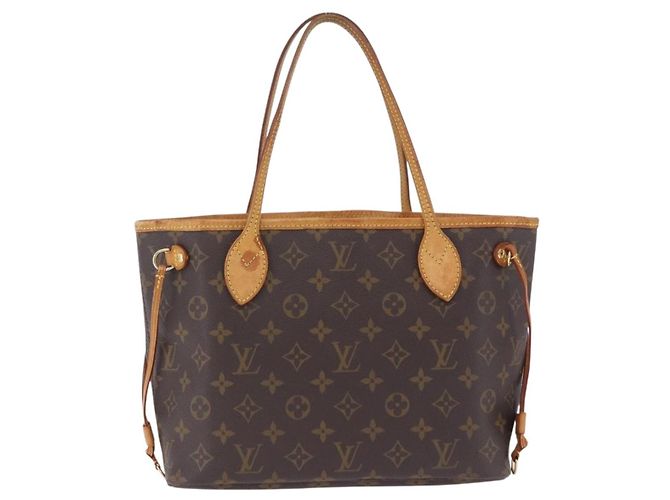 Borsa Tote LOUIS VUITTON Monogram Neverfull PM M40155 LV Auth 203291A Monogramma - vista 2