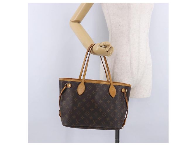 Borsa Tote LOUIS VUITTON Monogram Neverfull PM M40155 LV Auth 203291A Monogramma - vista 31