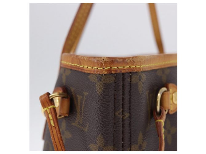 Borsa Tote LOUIS VUITTON Monogram Neverfull PM M40155 LV Auth 203291A Monogramma - vista 7