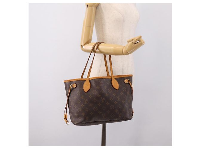 Borsa Tote LOUIS VUITTON Monogram Neverfull PM M40155 LV Auth 203177A Monogramma - vista 21