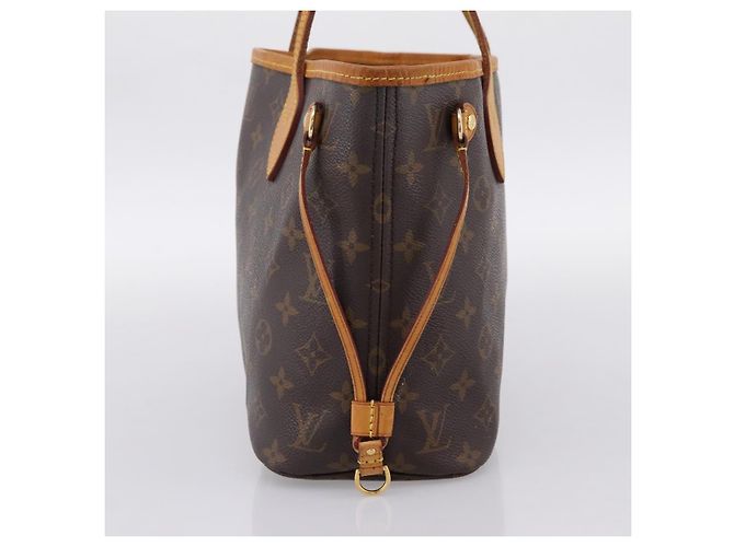 Borsa Tote LOUIS VUITTON Monogram Neverfull PM M40155 LV Auth 203177A Monogramma - vista 4