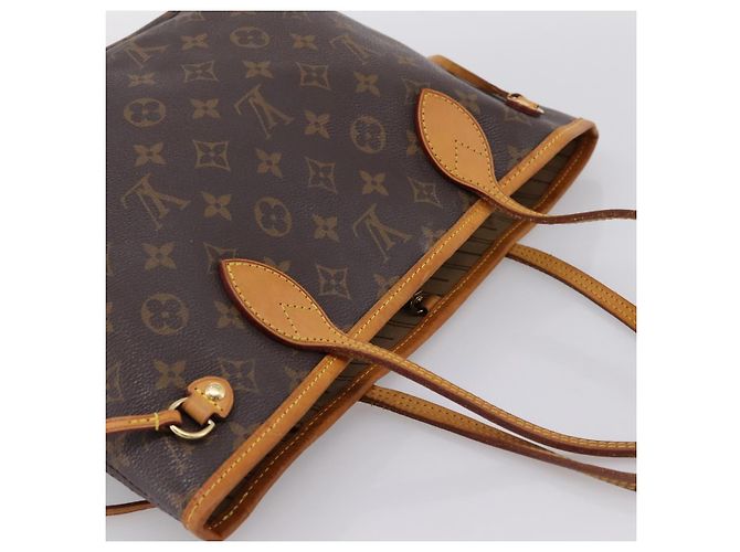 Borsa Tote LOUIS VUITTON Monogram Neverfull PM M40155 LV Auth 203177A Monogramma - vista 6