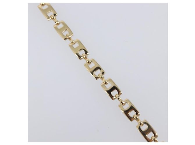 GIVENCHY Bracelete Metal Gold Tone Auth SW2851 - vista 11