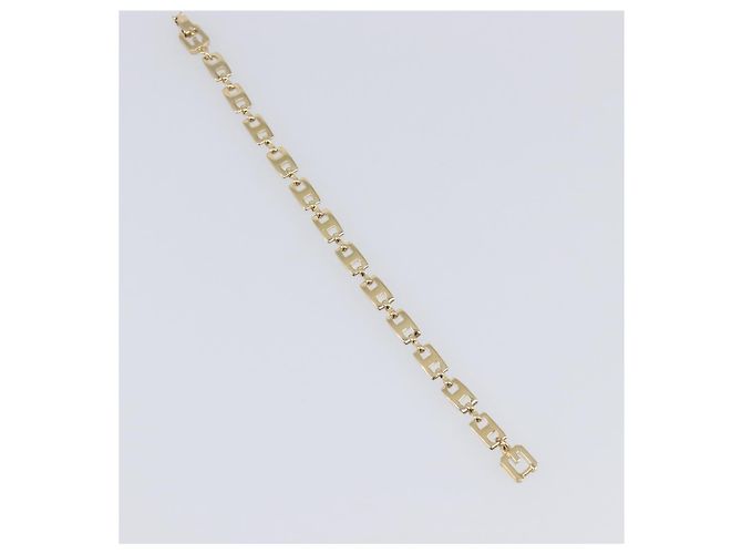 GIVENCHY Bracelete Metal Gold Tone Auth SW2851 - vista 2