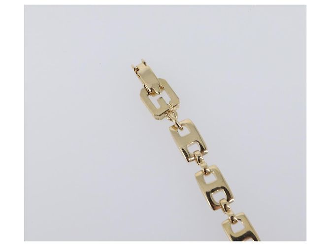 GIVENCHY Bracelete Metal Gold Tone Auth SW2851 - vista 3