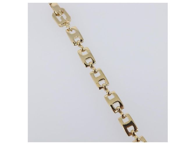 GIVENCHY Bracelete Metal Gold Tone Auth SW2851 - vista 4
