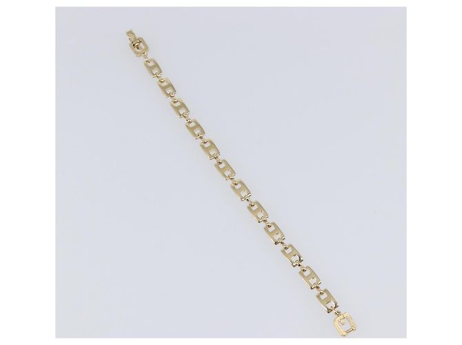 GIVENCHY Bracelete Metal Gold Tone Auth SW2851 - vista 8