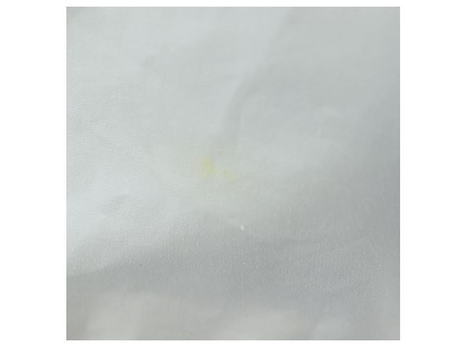 LOUIS VUITTON Top sin mangas de algodón Blanco Azul LV Auth 202320M - vista 10