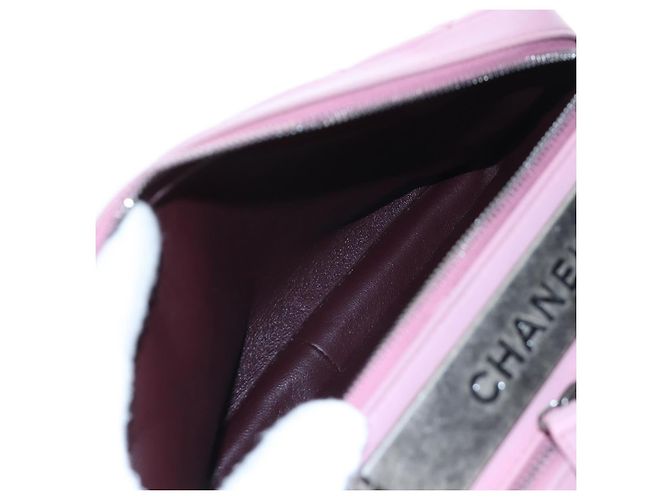 Borsa CHANEL Trendy CC Matelasse con catena in pelle d'agnello 2way Rosa CC Auth 202938SAM Argento - vista 23