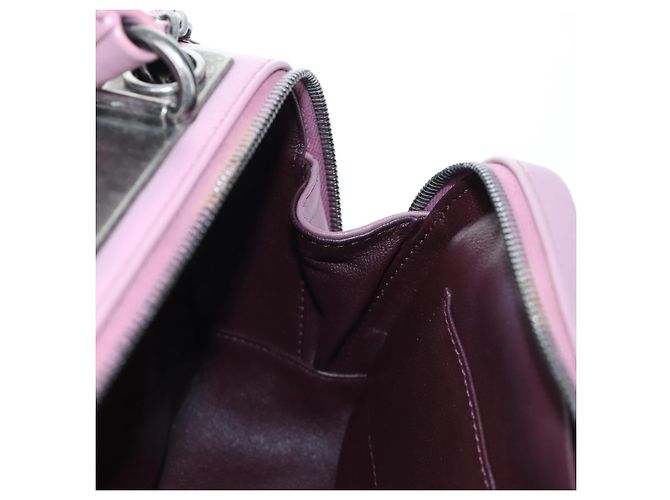 Borsa CHANEL Trendy CC Matelasse con catena in pelle d'agnello 2way Rosa CC Auth 202938SAM Argento - vista 26