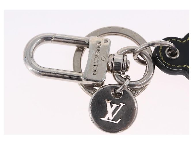 LOUIS VUITTON Porte Cles College LV League Peace Out Red M62753 LV Auth 202479A Argento Rosso - vista 5