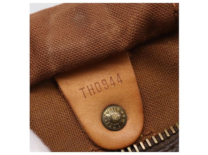 Borsa a mano LOUIS VUITTON Monogram Speedy 25 M41528 LV Auth ka6121 Monogramma - vista 12