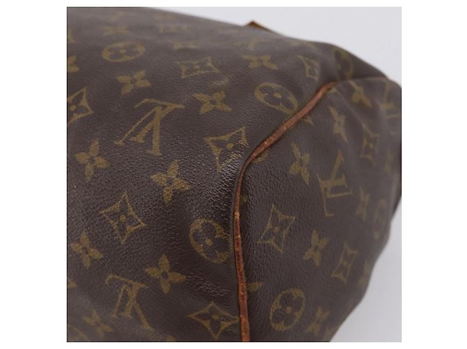 Borsa a mano LOUIS VUITTON Monogram Speedy 25 M41528 LV Auth ka6121 Monogramma - vista 16