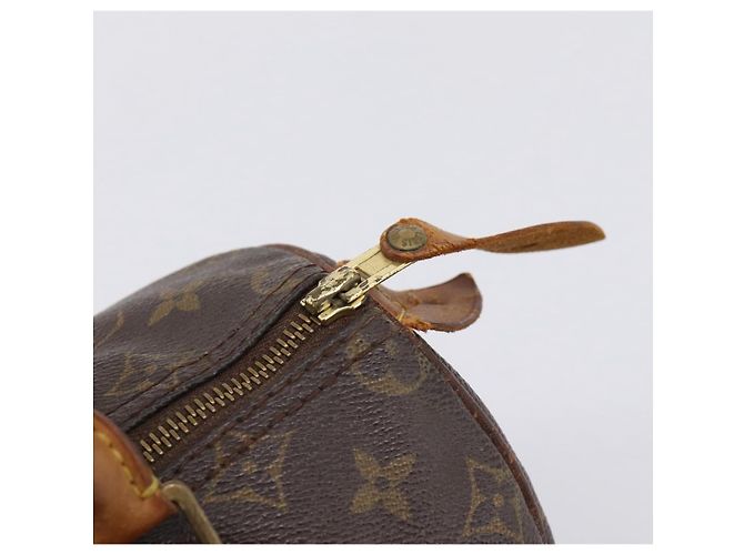 Borsa a mano LOUIS VUITTON Monogram Speedy 25 M41528 LV Auth ka6121 Monogramma - vista 9