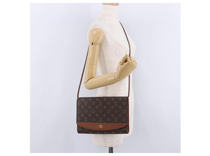 LOUIS VUITTON Monogram Bordeaux 27 Shoulder Bag M51797 LV Auth 203077A Monogramm - Ansicht 23